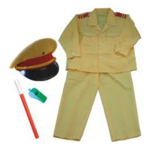 trang phục công an cho bé