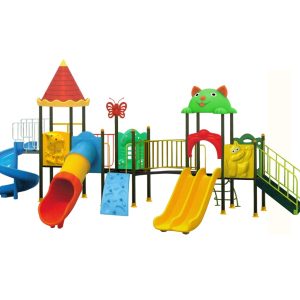 Nhà chòi cầu trượt 5 khối